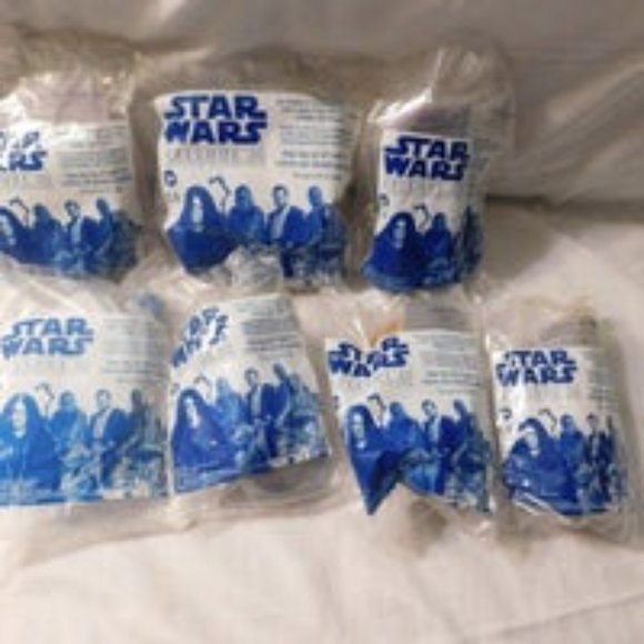 Star Wars Burger King Toys Revenge of the Sith Lot of 7 New Sealed - Picture 6 of 7